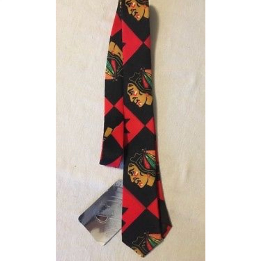 🎉3 for $10🎉Chicago Black Hawks Necktie